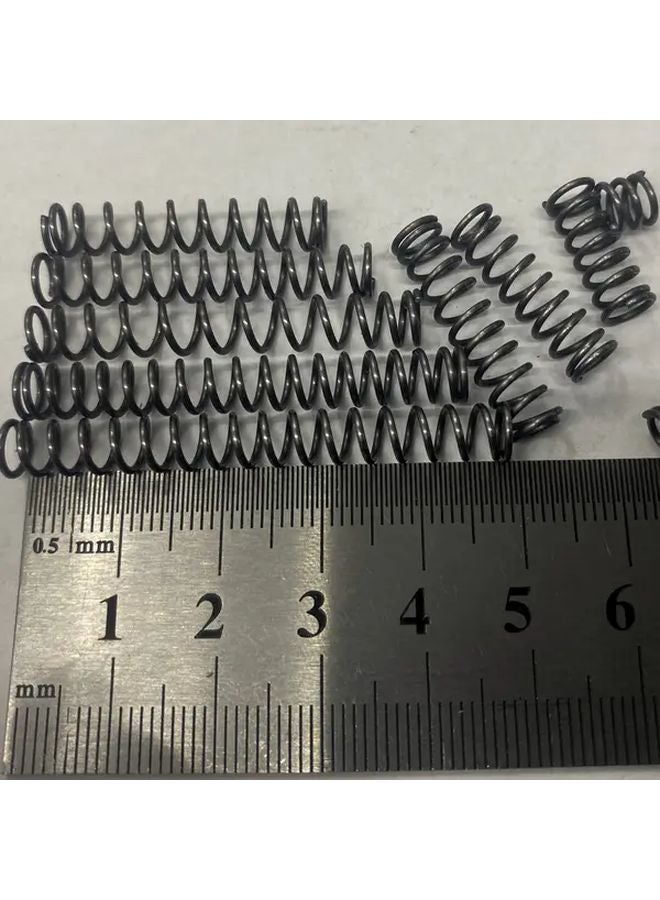 Manganese Steel Compression Springs 0 8mm 6mm 40mm 10pcs For Home Repair Toy Replacement - Image 4